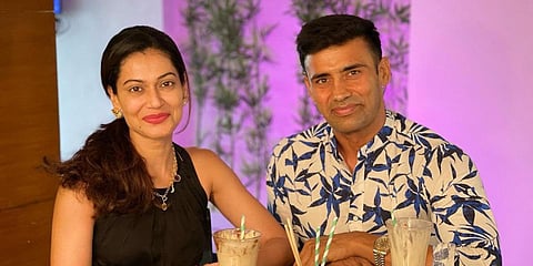 Payal Rohatgi (L) and boyfriend Sangram Singh (Photo| Instagram)