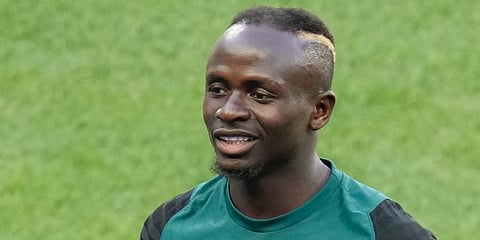 Liverpool striker Sadio Mane (Photo | AP)