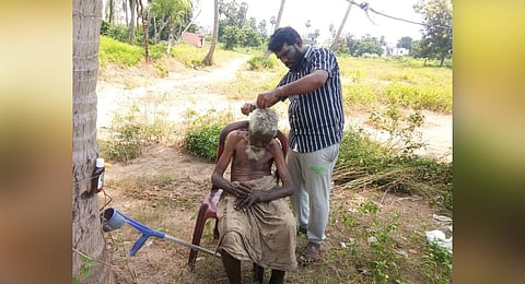 Using a portion of his salary, bus conductor N Babu regularly buys food and clothes for children in Chennai | Express