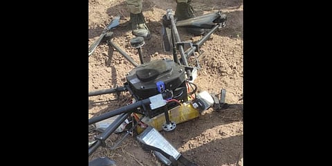 Photo posted on twitter by Police Media Centre Jammu.