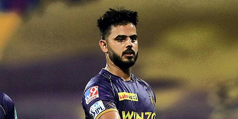 Kolkata Knight Riders batter Nitish Rana (Photo| PTI)