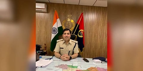 IPS officer Dheeraj Setia (Photo | Twitter/IpsSetia)