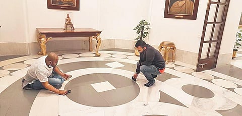 Rashtrapati Bhavan was designed by Sir Edwin Lutyens and Herbert Baker. It stands on a 330-acre estate. (Photo | Express)