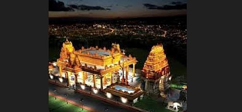 Hare Krishna Golden Temple . ( Photo | Facebook)