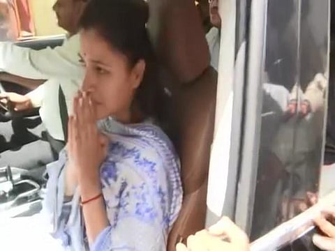 Day after getting bail, MP Navneet Rana walks out of Mumbai jail