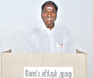 Chief Minister N Rangasamy. (File Photo)