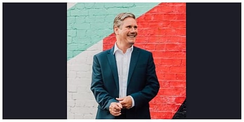 Labour leader Sir Keir Starmer. (Photo | Twitter/ @Keir_Starmer)