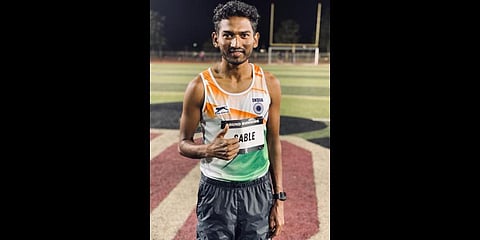Top Indian runner Avinash Sable.(Photo | Twitter, SAI Media)