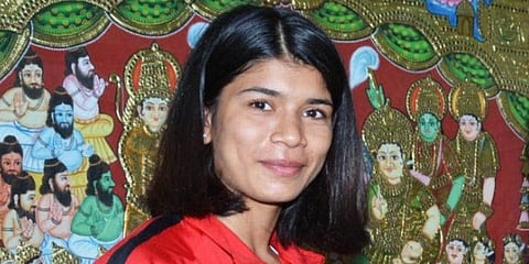 Indian Boxer Nikhat Zareen (Photo | EPS)