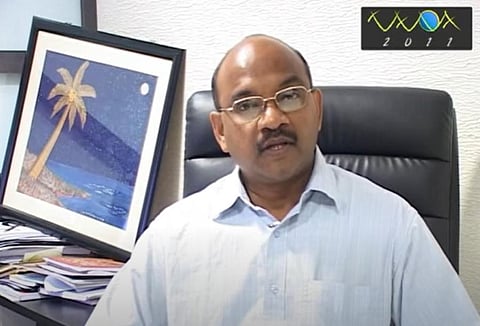 Retired IAS officer PWC Davidar. ( Photo | Youtube Screengrab)