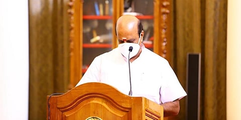 PWD minister K Lakshminarayanan (File photo | EPS)