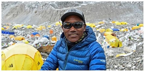 Nepal's mountaineer Kami Rita Sherpa. (Photo | AFP)