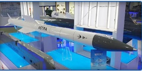 ASTRA MK-1 BVR Air to Air Missile (Photo| Twitter)
