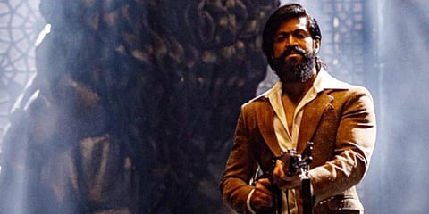 A still from Yash-starrer 'KGF: Chapter 2'. (File Photo)