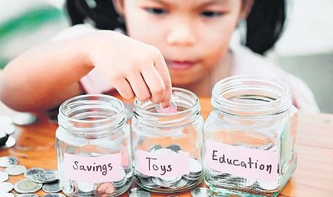 Representational image of a girl child.