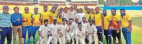 MRC A clinched the TNCA First Division title for the first time on Friday