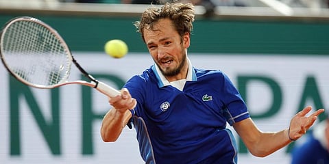 ATP World Number Two Daniil Medvedev (Photo | AP)