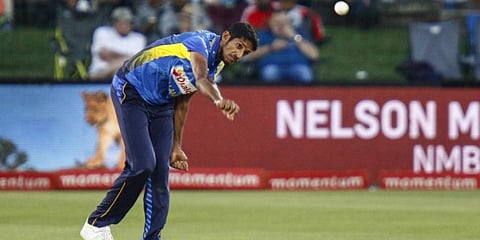 Sri Lanka pacer Kasun Rajitha (Photo | AFP)
