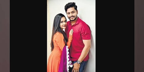 Ranjeeth and Spandana for their upcoming movie. (File Photo)