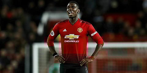 Manchester United playmaker Paul Pogba (Photo | AP)