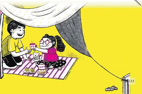 An illustration from 'Tales for Tweens'.