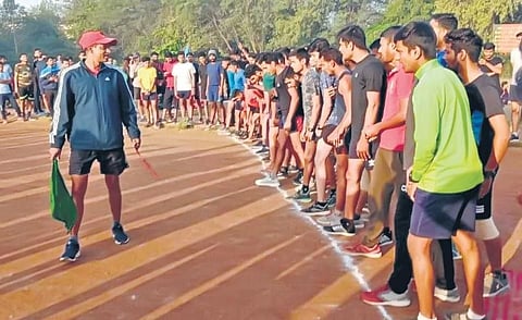 MP’s sports and youth welfare department has tasked Jaiswal with coaching 650 police constable aspirants in Indore. (Photo| EPS)
