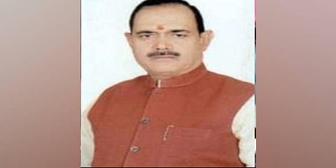 former Samajwadi Party MLA Rameshwar Singh Yadav. (Photo | Twitter, @Ashokanews1)