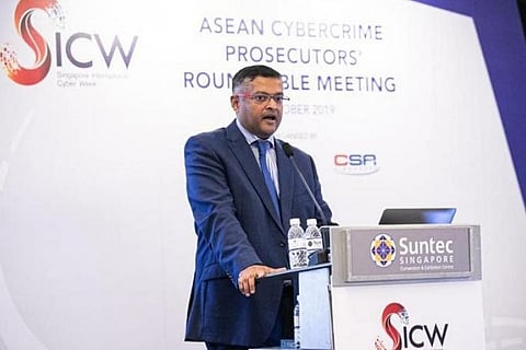 Singapore's Deputy Public Prosecutor G Kannan. (Photo courtesy Strait Times)