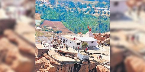 Anjanadri Hills in Koppal district of Karnataka