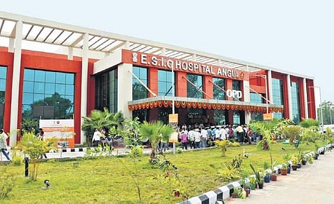 ESIC hospital at Angul. (Photo| EPS)
