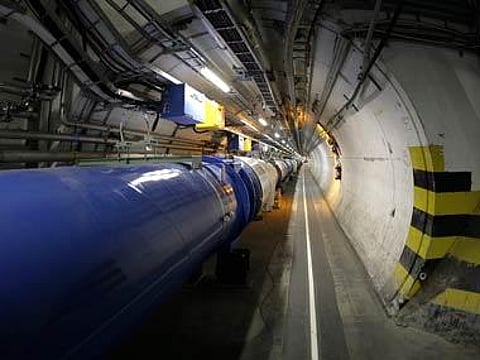 File photo of CERN's Large Hadron Collider. (Photo | AP)