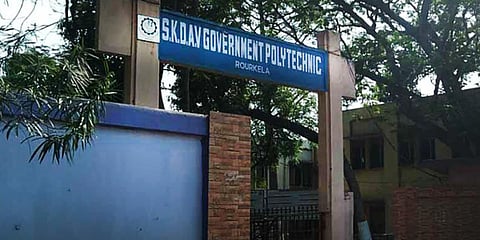 SK DAV Polytechnic College in Rourkela. (Photo| Special Arrangement)