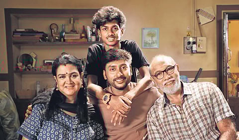 A still from Veetla Vishesham.