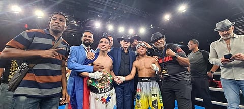 Indian boxer Lalbiakkima loses WBC Asian title fight. (Photo | Twitter,@iboxingcouncil)