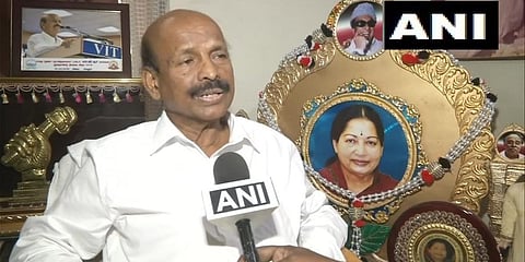 AIADMK organising secretary C Ponnaiyan (File photo| ANI)