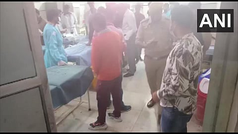 Ellaqie Dehati Bank manager Vijay Kumar shot dead by terrorists at Areh Mohanpora in Kulgam district. (Photo | ANI)