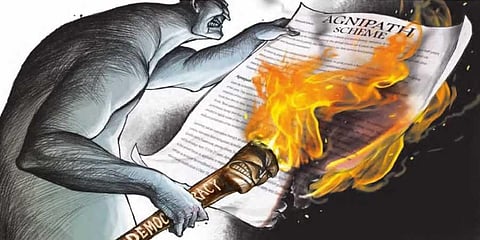 Agnipath and the dark matter of democracy