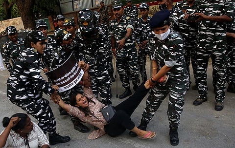 Protests broke out in Bihar’s Muzaffarpur and Buxar on June 15. Image used for representative purpose only. (File Photo | EPS)