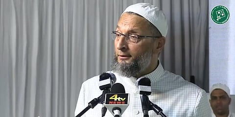AIMIM chief Asaduddin Owaisi (Photo| Twitter)