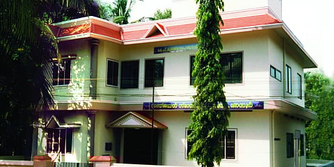 Sanjayan Memorial Library at Annur in Kannur district. (Photo| EPS)