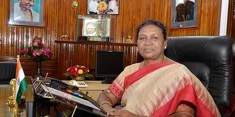 NDA presidential nominee Droupadi Murmu (Photo| PTI)