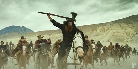 Ranbir Kapoor in Shamshera.(Youtube Screengrab)