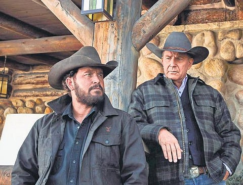 The show serves as a followup to the Yellowstone prequel 1883