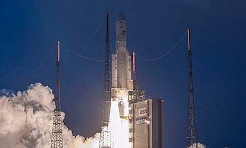 Communication satellite GSAT. Image for representative purpose only. (Photo | ISRO Twitter)