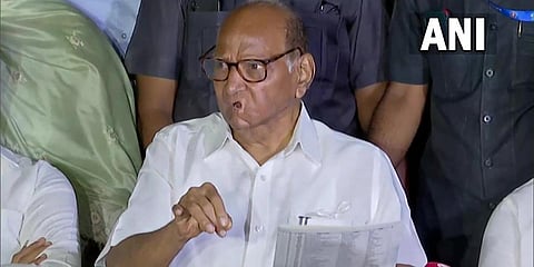 NCP supremo Sharad Pawar (Photo| ANI)