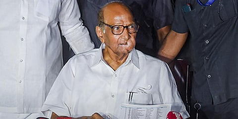 NCP supremo Sharad Pawar (Photo| PTI)