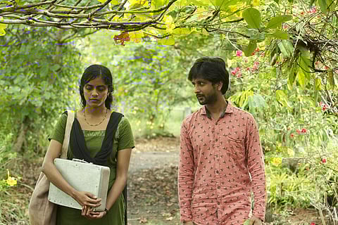 A still from Nishiddho