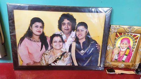 Raimohan Parida with family.