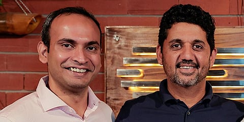 From left Sahil Kini, Co-founder and CEO at Setu, B Amrish Rau, CEO, Pine Labs (Photo | Pine Labs)