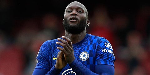Chelsea's Romelu Lukaku (Photo | AP)